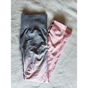 Gymshark ombre seamless leggings